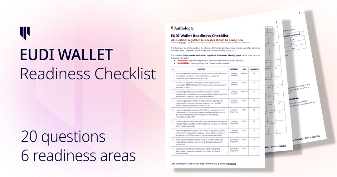 Download the EUDI Wallet Readiness Checklist